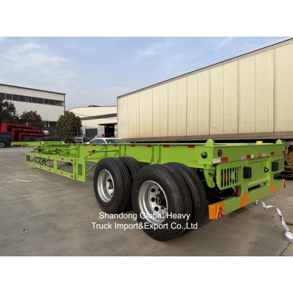 Heavy Duty Low Bed Semi Trailer with Q345B Steel and Jost 28ton Outrigger for 13,000mm Length Transport