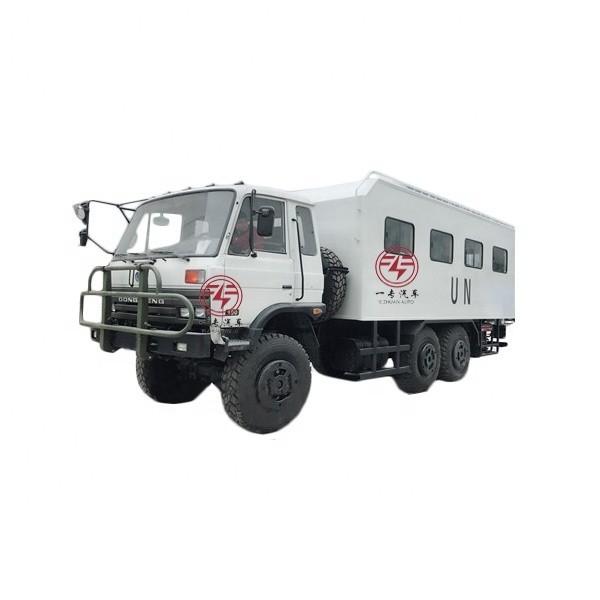 Torque máximo 1500-2000Nm Autobus de 20 lugares 4x4 6x6 para aventuras no deserto e viagens por estrada