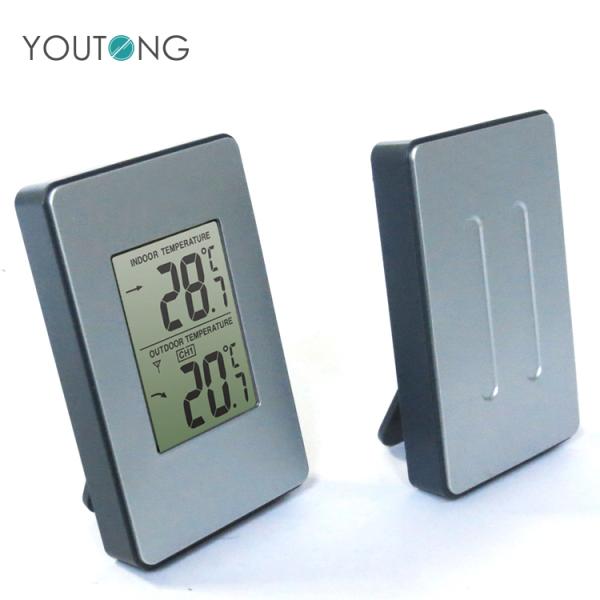 433MHz Station météorologique à distance Monture murale indépendante Thermomètre extérieur intérieur sans fil