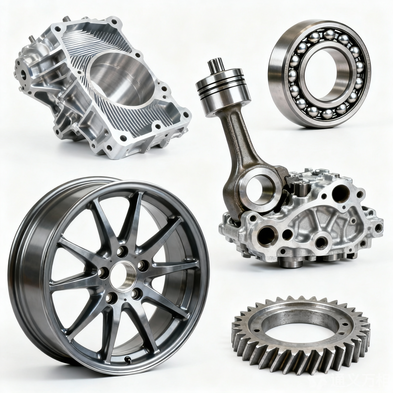 JB Brand New 17x7.5 Inch Aluminum Alloy Flow Forming Wheels PCD 100~114.3mm ET 38~40mm