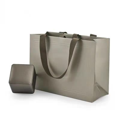Sacos de papel impressos mini personalizados para embalagens de roupas e jóias