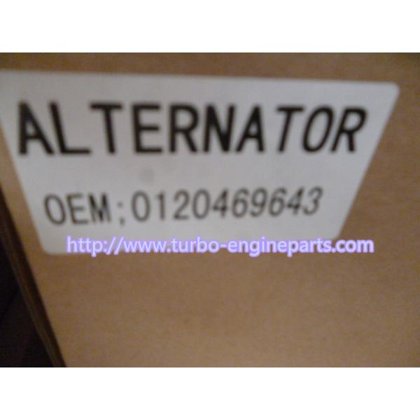 High Precision Excavator Diesel Engine Alternator Long Life Span 0120469643