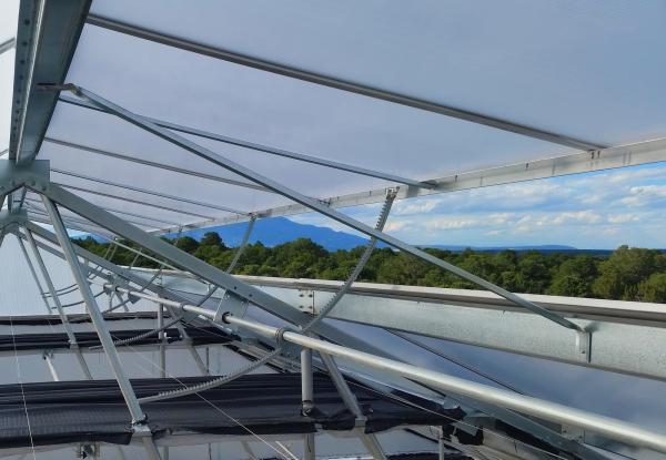 Multi Span Sawtooth Greenhouse Flower Farm Greenhouse 32m-80m