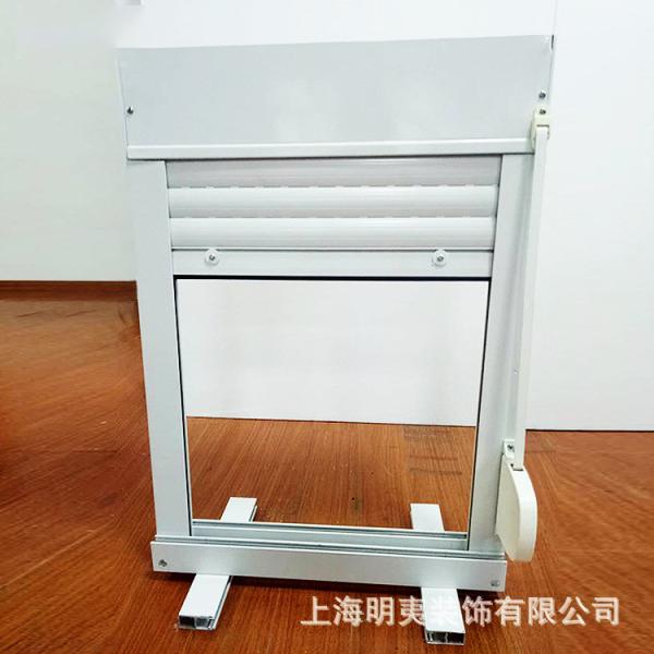 0.8mm 1.0mm Aluminum Rolling Shutter Anti Theft Aluminium Roller Shutters For Windows