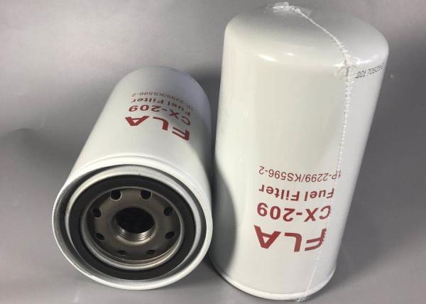 Antiflaming Excavator Fuel Filter Waterproof Komatsu Model Applied Standard Size