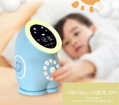 A C.C. 5V conduziu o pulso de disparo da luz da noite, aprovação da compatibilidade eletrónica de Clock do instrutor do sono das crianças 210g