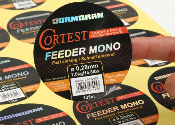 Custom Printed Paper Stickers Cheap Eco-Friendly Self-Adhesive Labels Business Stickers
