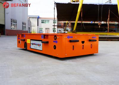 O carro Steerable sem trilhos, controlo a distância de transferência pôs o equipamento do transporte de materiais