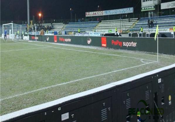 Soccer Football Sports Perimeter LED Display Full Color P10 Stadium TV Screen