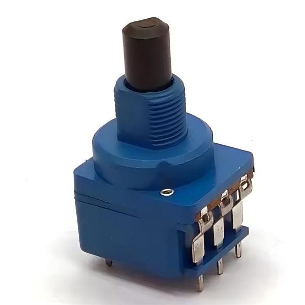 WH116AK серия Dimmer dual control potentiometer B500K 5-прикольный с вращающимся переключателем длина ручки полушафта 16 мм