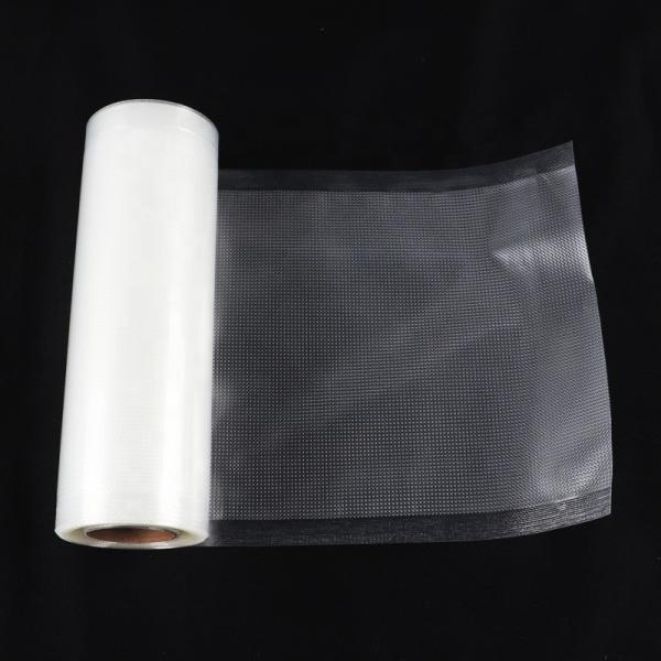 Commercial Grade Embossed Vacuum Sealer Rolls PE Plastic Nylon Vacuum Pouches