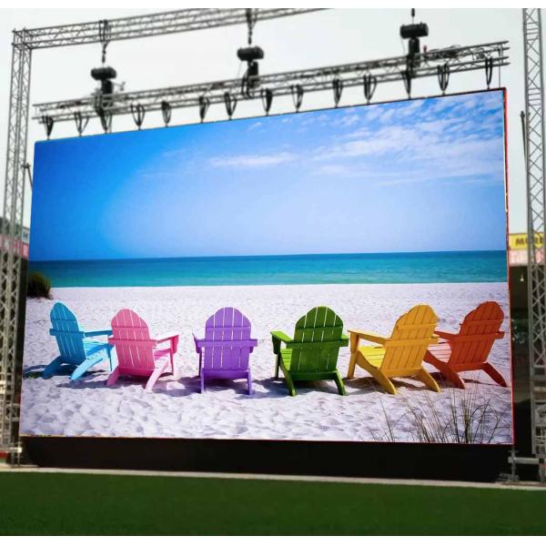 Écran LED extérieur 5000nits 500x500mm de location d'étape de la série géante P4.81mm