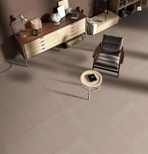 Chapa de piso e parede exterior à prova de umidade cinza escuro 600x600mm Chapas de porcelana para restaurante