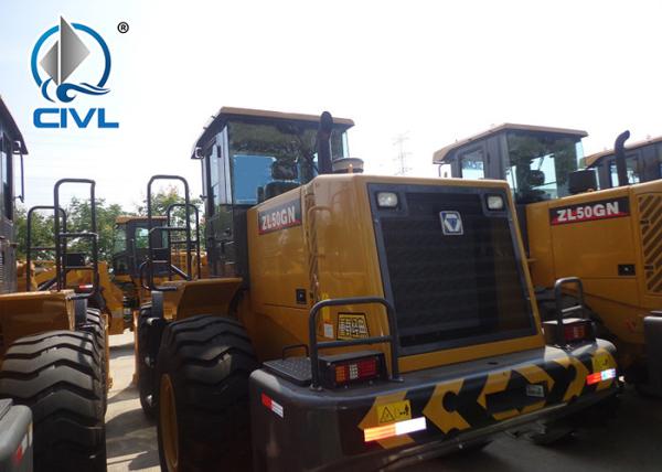 3 M³ Bucket Capacity  Compact Wheel Loader ZL50G  Construction Machinery 5ton Wheel Loader