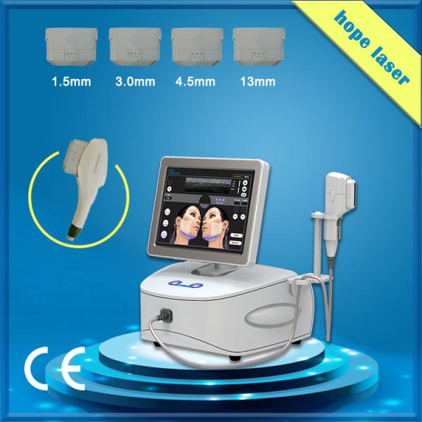 4 Cartridges Hifu Machine High Intensity Focused Ultrasound Fat Burning Equipment