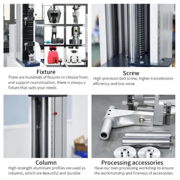 UP-2001 Universal Testing Machine with 20-100000kN Max Capacity, 0.5 Accuracy Grade, and ASTM Standards Compliance