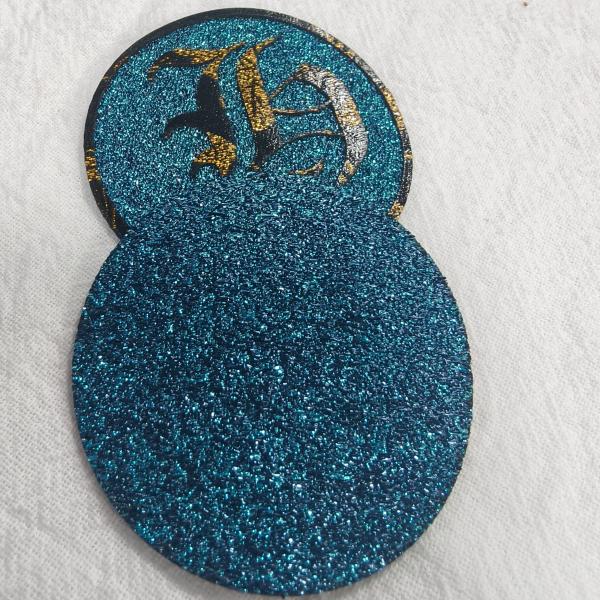 OEM 銀糸刺身 織物パッチ 服装用