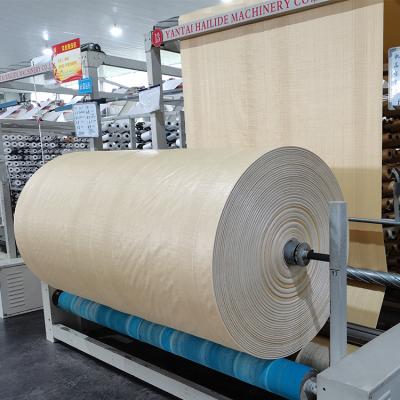 High Strength White Transparent PP Woven Bag Roll Material Suitable For FIBC Bulk Bag Production