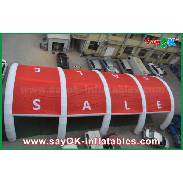 inflatable work tent Red And White Giant Inflatable Air Tent Gate For Exhibition Or Event