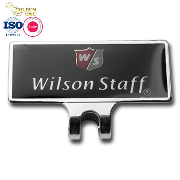 Iron Blank Golf Divot Tool Ball Mark Holder Round Golf Hat Clip