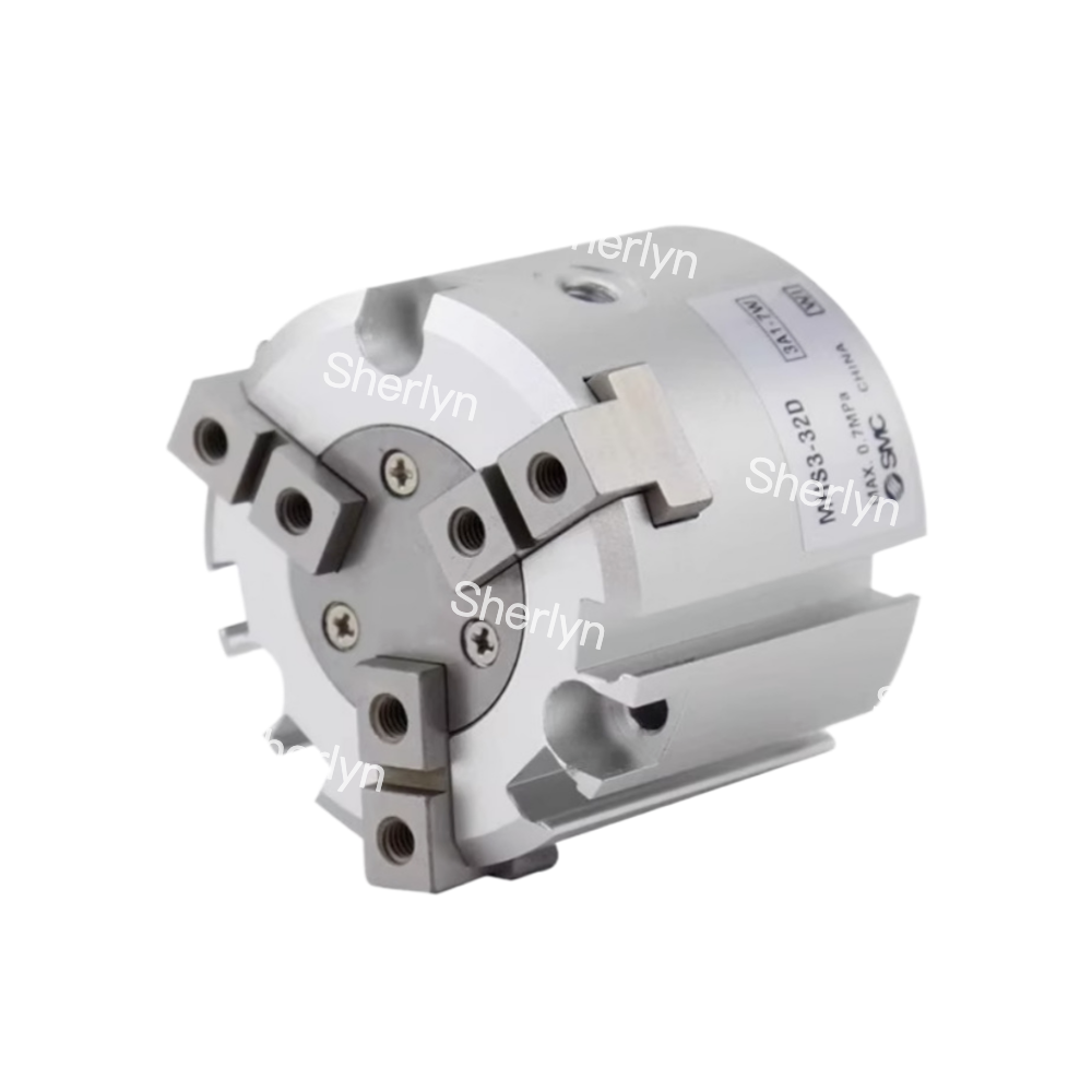 Double Acting MHS2-25D 25 Bore SMC Two Jaw Clamping Cylinder