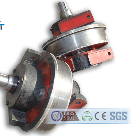 Accessoires pour chariot de transfert en acier pour rail de grue industrielle et raccords standard