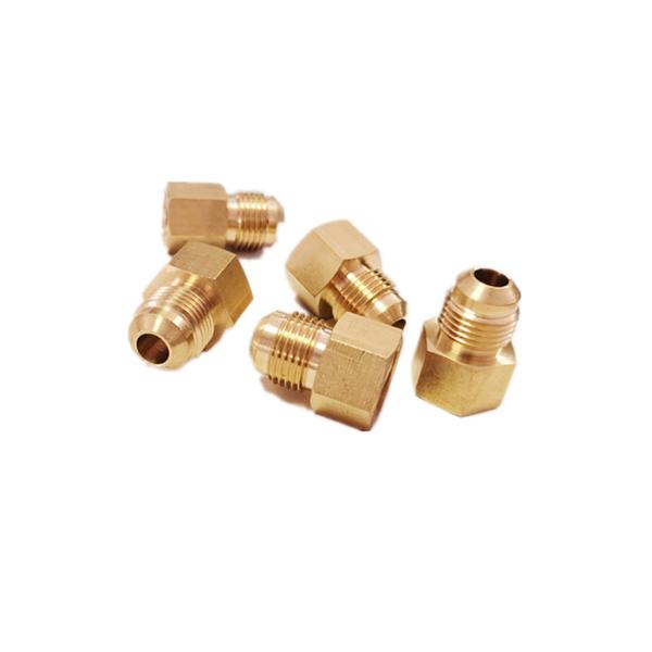 All Size Brass Tube Fitting Brass Pipe Adapter With NPT Female Thread And Flare Male