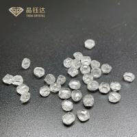3Ct 4Ct HPHT VVS CONTRE les diamants non coupés rugueux a artificiellement créé des diamants Yuda Crystal