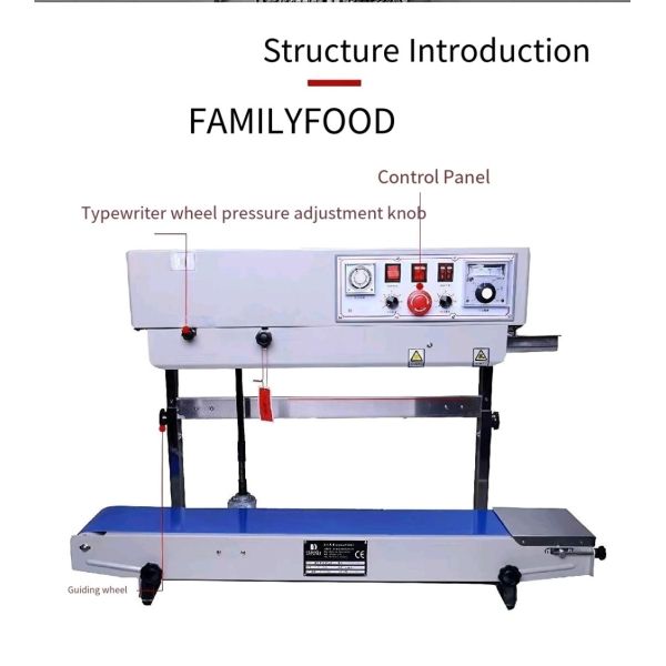 Automatic Sealing Machine with Adjustable Temperature and Speed for Remote Monitoring in Packaging