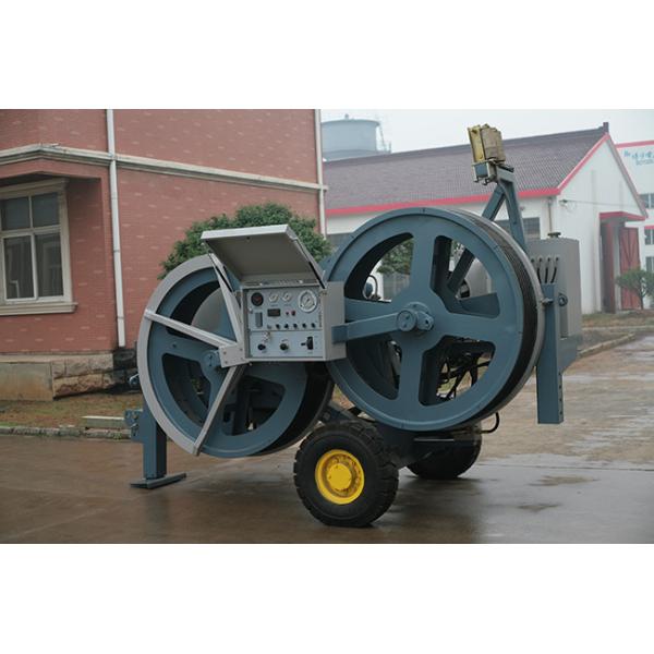 Напрягите шнуровать напряжение оборудования для надземной шнуруя тяги 40кН машины максимальной непрерывной