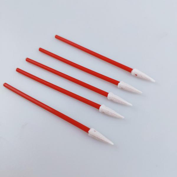 100pcs промышленная польза красные PP вставляет мини остроконечную пробирку пены для чистки шлемофона
