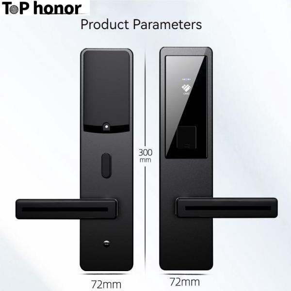 Apartment Hotel Smart Locks Aluminium Alloy RFID Card TT Lock Bluetooth Access