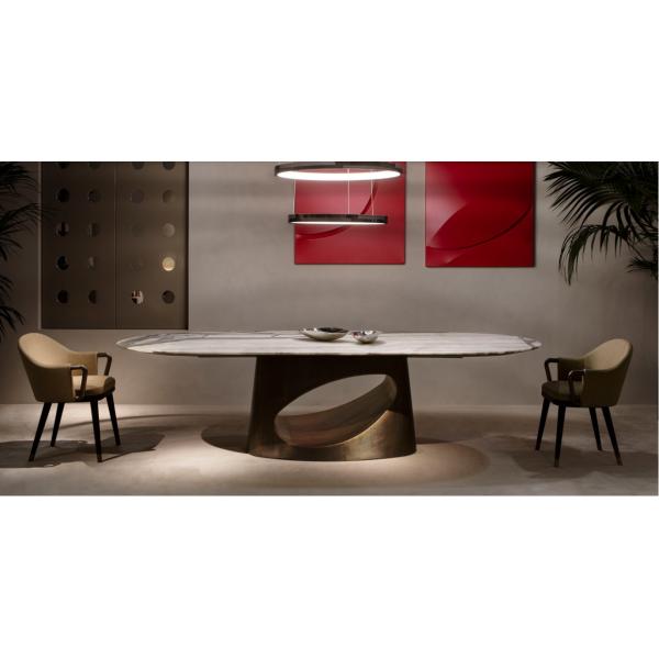 Dining Room Sets Modern Oval Top Dining Table Set 6 8 Chairs Dinning Table and Chair Set Dining Room Furniture