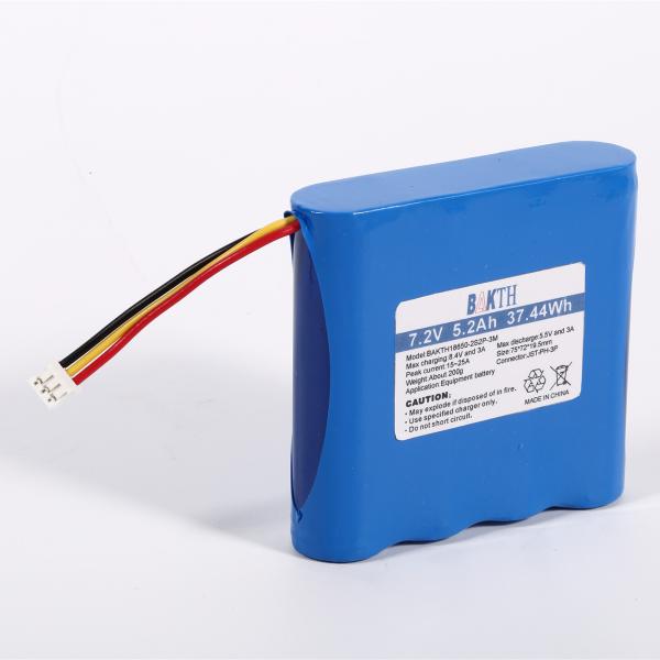 OEM 18650 7.2V 6.2ah Li-ion Rechargeable 18650 Lithium Battery for Flashlight