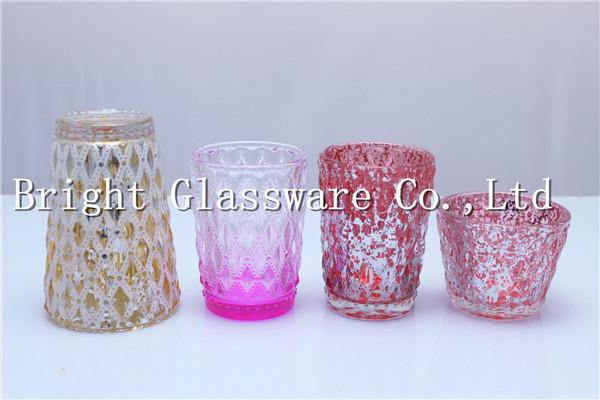 different size mercury votive candle holder, tea light candle holder cheap