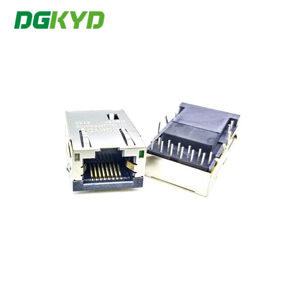 DGKYD1711Q242FF5WA7CBDB057 нашивают вверх по модулям 1000 локальных сетей основания-T 30U 8P12C интегрировали магнитную сеть Inte соединителя RJ45
