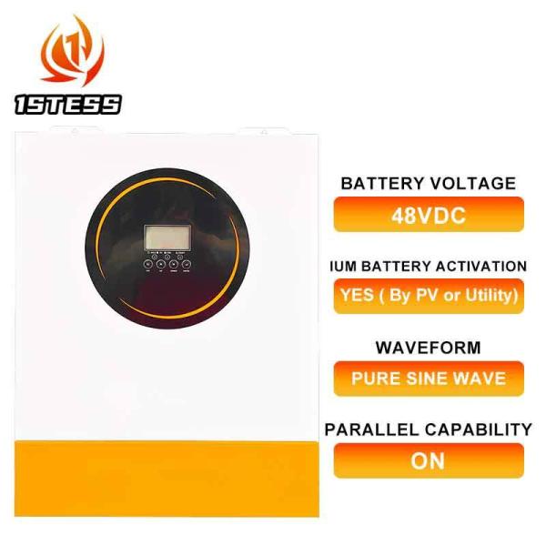 Single Phase 48V Hybrid Solar Inverter 8.5kw 11kw Off Grid Pure Sine Wave with High Efficiency MPPT Charger