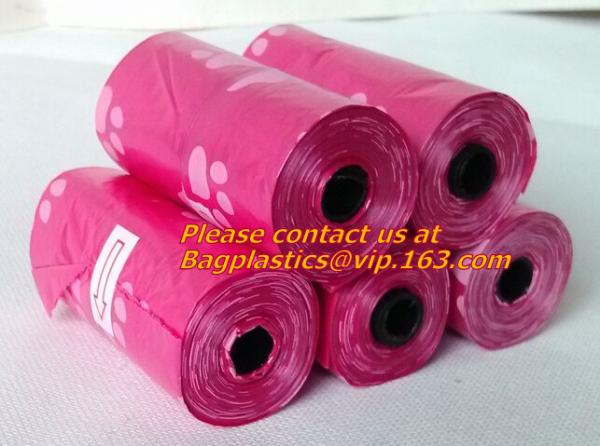 Biodegradable Dog Cat Pet Poop, Waste Pick-up Bags, Biodegradable Garbage Bag Clean-up Bag