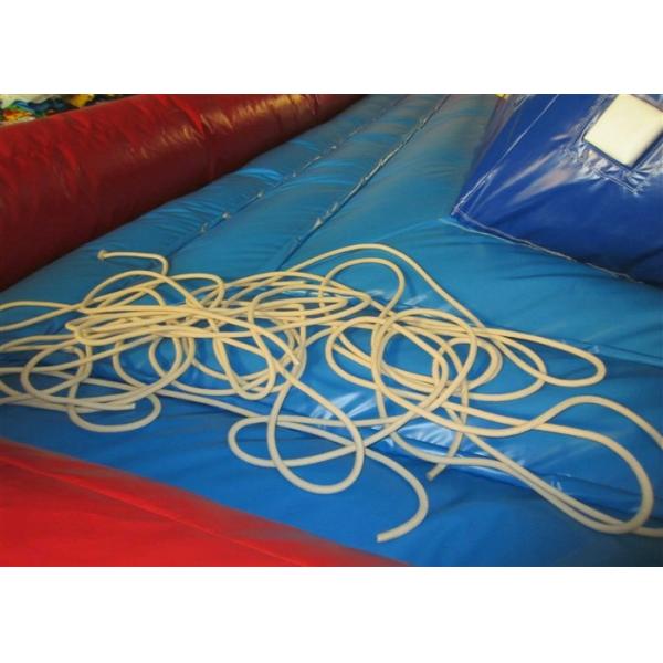 Фабрика Коммерческая надувная скалолазание Стены Огнеупорный ПВХ брезент для детей