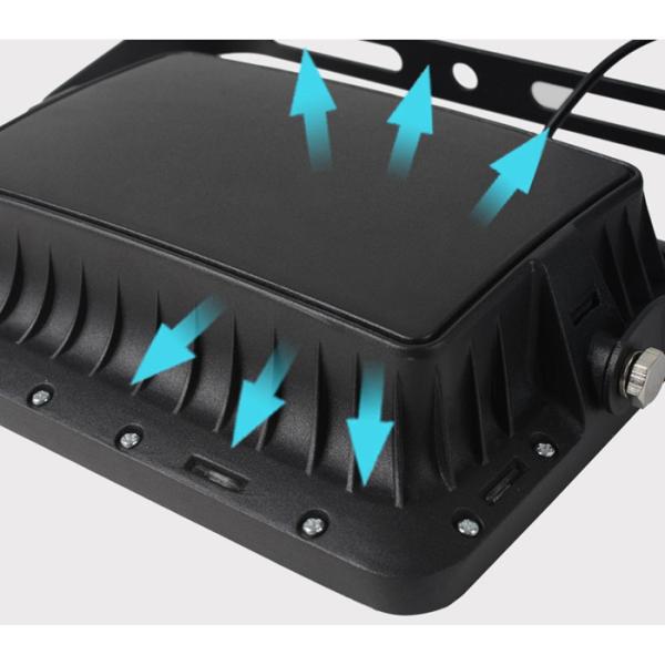 2- 100w Solar Led Flood Outdoor Light 12V 3000mA Ip65 Waterproof Stadium Lighting