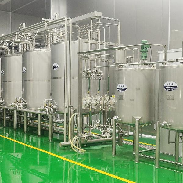 Milk Pasteurization Dairy Processing Equipment For Milk Processing Plant ISO9001 / CE / SGS