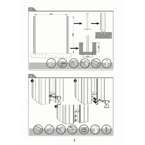 Recyclable Coextrusion WPC Fence Easy Installation Stain Resistant