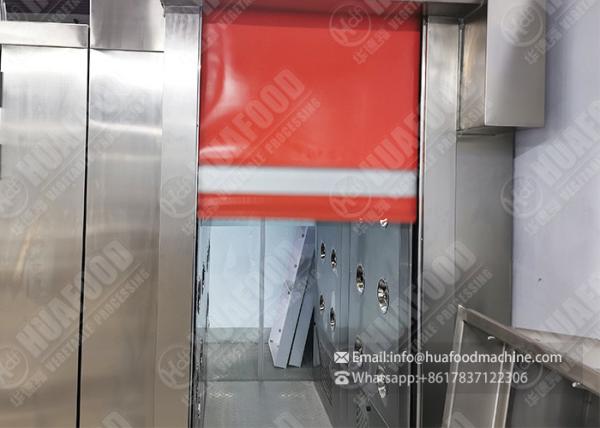 Tunnel Passageway Automatic Door Multi Person Cleanroom Air Shower