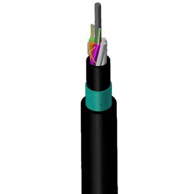 48 Core SM Armored Underground Teleommunication Optic Fiber Cable GYTY53
