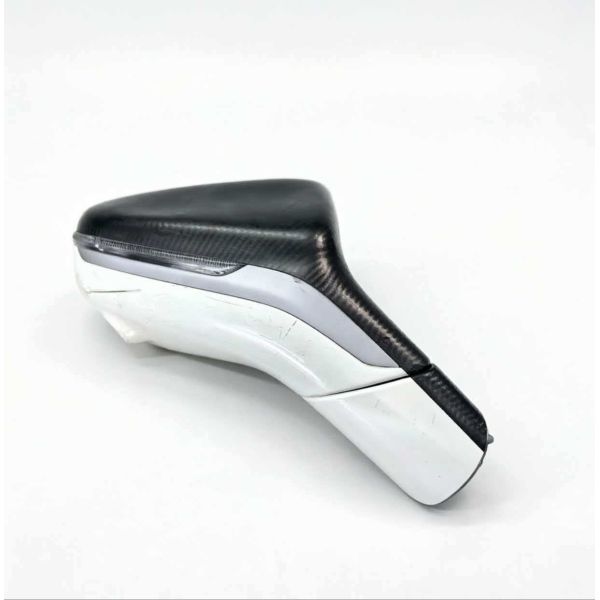 For Hechuang Z03 Rearview Mirror Assembly White ABS Material Right Side Mirror Used Universal Fitment Antireflective Function