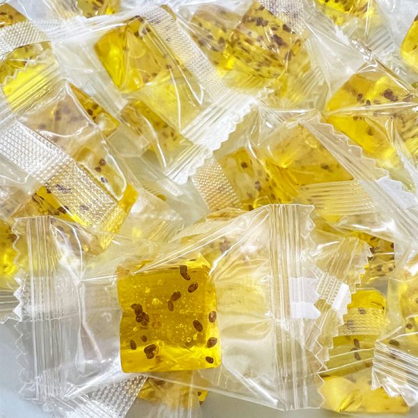 KIWI Chia Seed Gummies Low Sugar Gummy Candy Containing Low Fiber and Low Carbohydrate Content Designed Interested in Healthier Confectionery