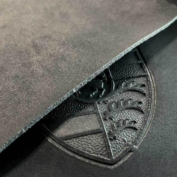 Premium Rubber Dull Polish Artificial Leather Anti Slip Flame Retardant 140cm