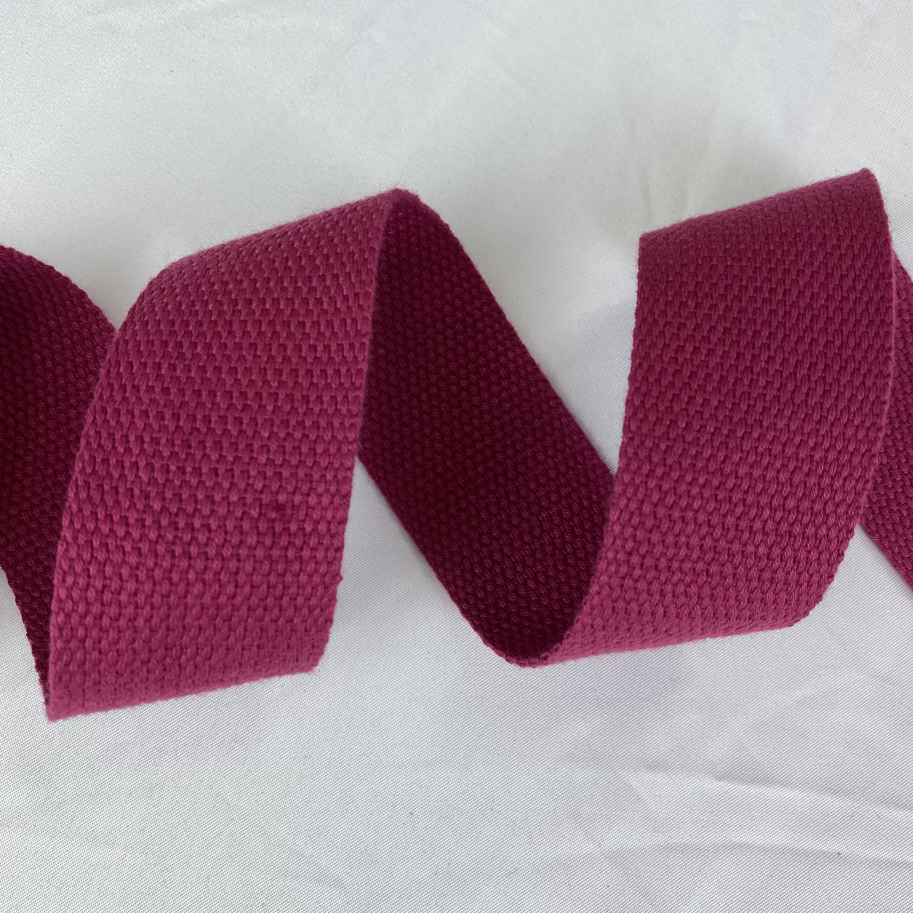 Colorful polyester-cotton webbing Soft and durable Belt Dupont Tote bag strap