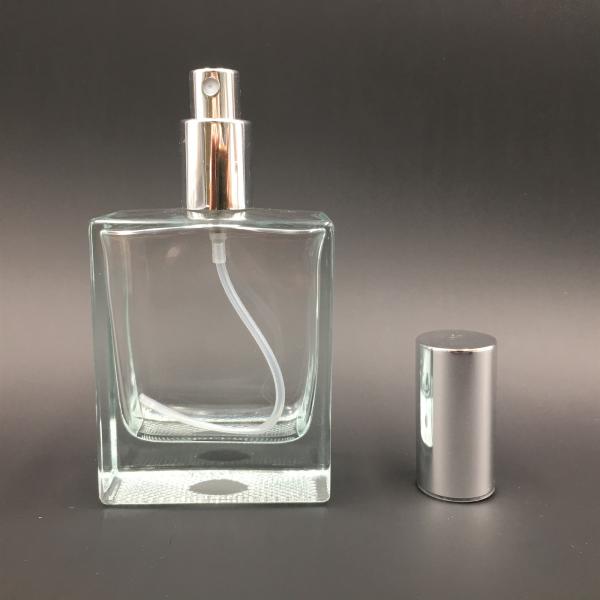 glass perfume bottle 100 ml  whith screw gold or silver cap Perfume spray Bottle