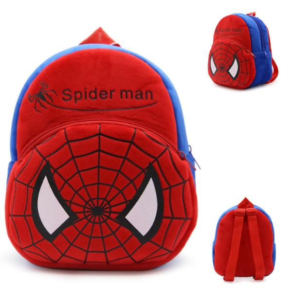 2019 Spiderman Toddler Kids Children Boy Girl Cartoon Stuffed Plush Backpack Schoolbag Shoulder Bag Rucksack Baby Boy